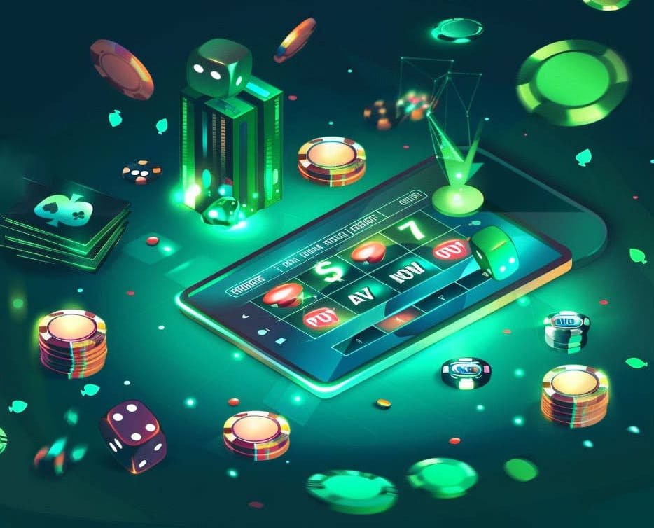 Casino-style card game being played on a smartphone in the Philippines